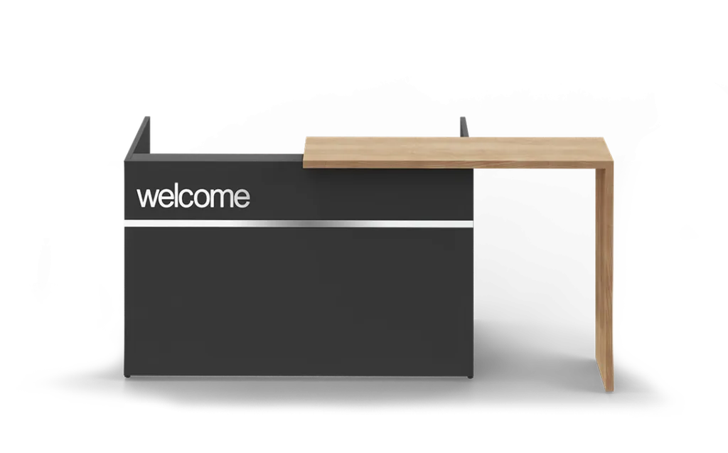 Banque d’accueil AREX design modulaire pour entreprises en région PACA Marseille espaces professionnels réception ergonomique bureaux contemporains solution sur mesure