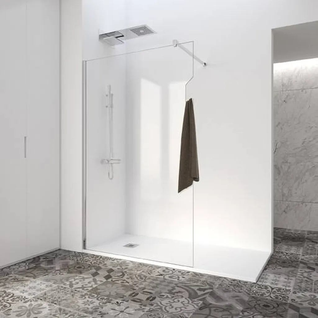 installation Douche à l'italienne avec siège relavable à Lyon