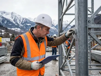 Quelles vérifications obligatoires effectuer avant la mise en service d’un échafaudage ?