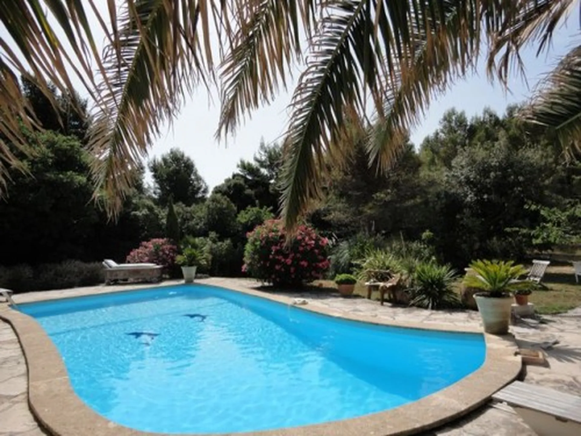 Vente maison Roquefort la Bédoule cadre champêtre sur 2 750m² avec piscine
