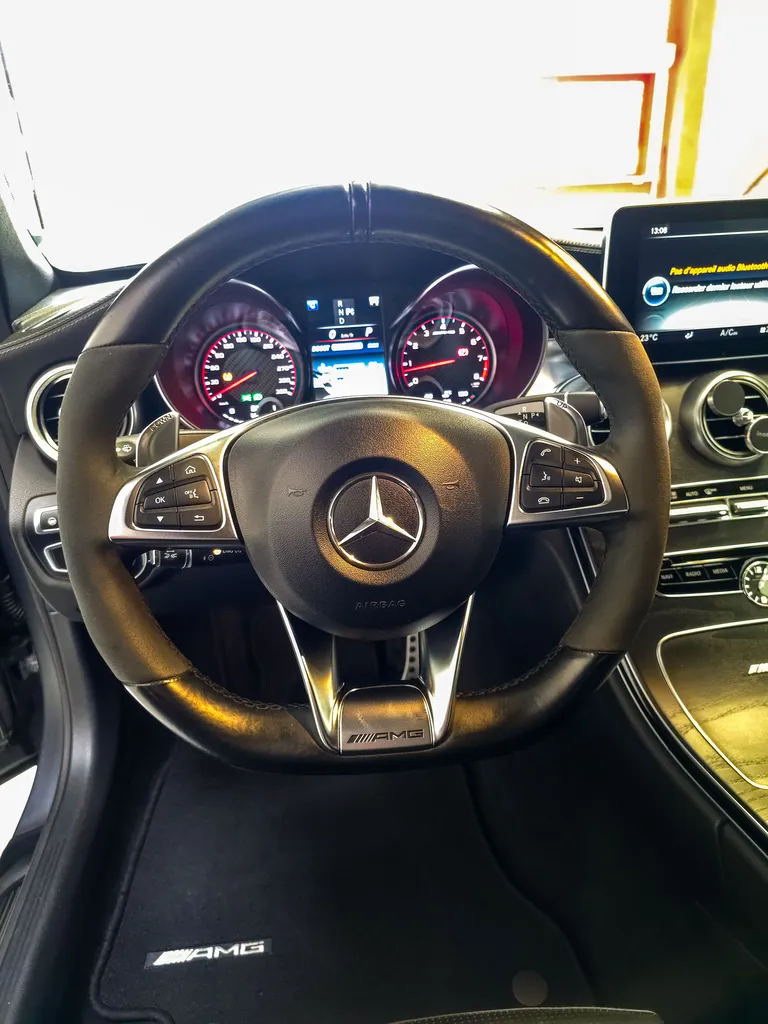 Detailing complet, traitement céramique et protection de capote - Mercedes C63 AMG