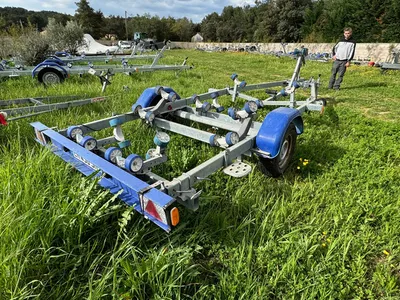 Vente d'une remorque Sun Way Galaxy G710 d'occasion avec un PTAC de 100kg disponible à La Londe les Maures près de Toulon