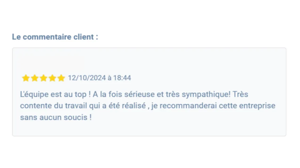 Avis client pose d'une pergola bioclimatique à La Fare-les-Oliviers (13)