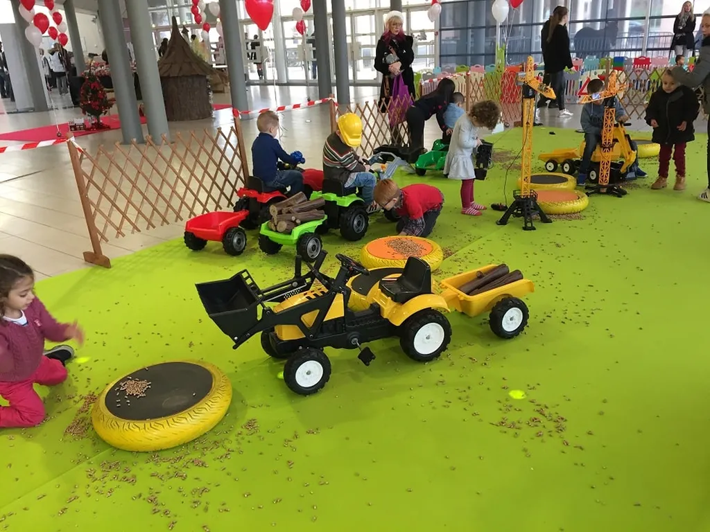 Atelier tracteur à pédales