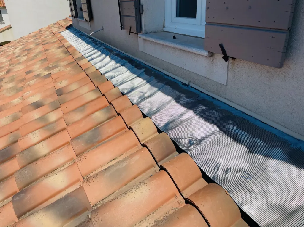 rénovation de solin en plomb Simiane-Collongue 13109