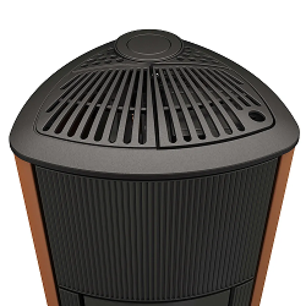 Dessus du JOTUL PF 861 S corten