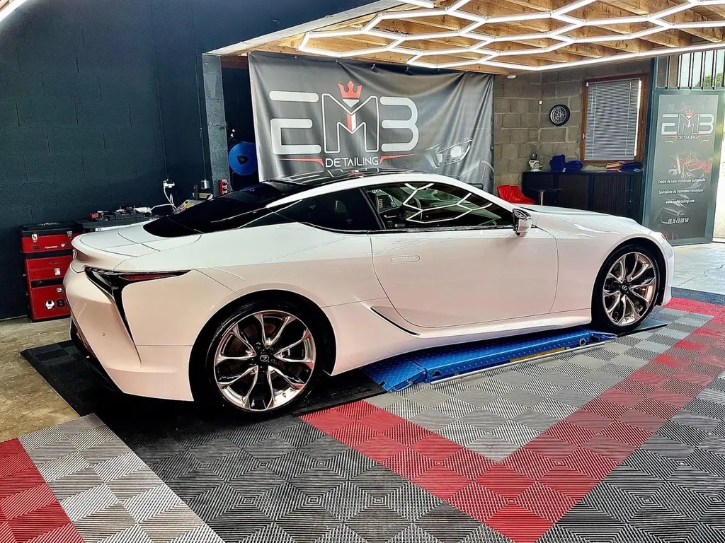 Protection céramique et PPF Lexus LC 500 EMB DETAILING centre accrédité  à Lyon