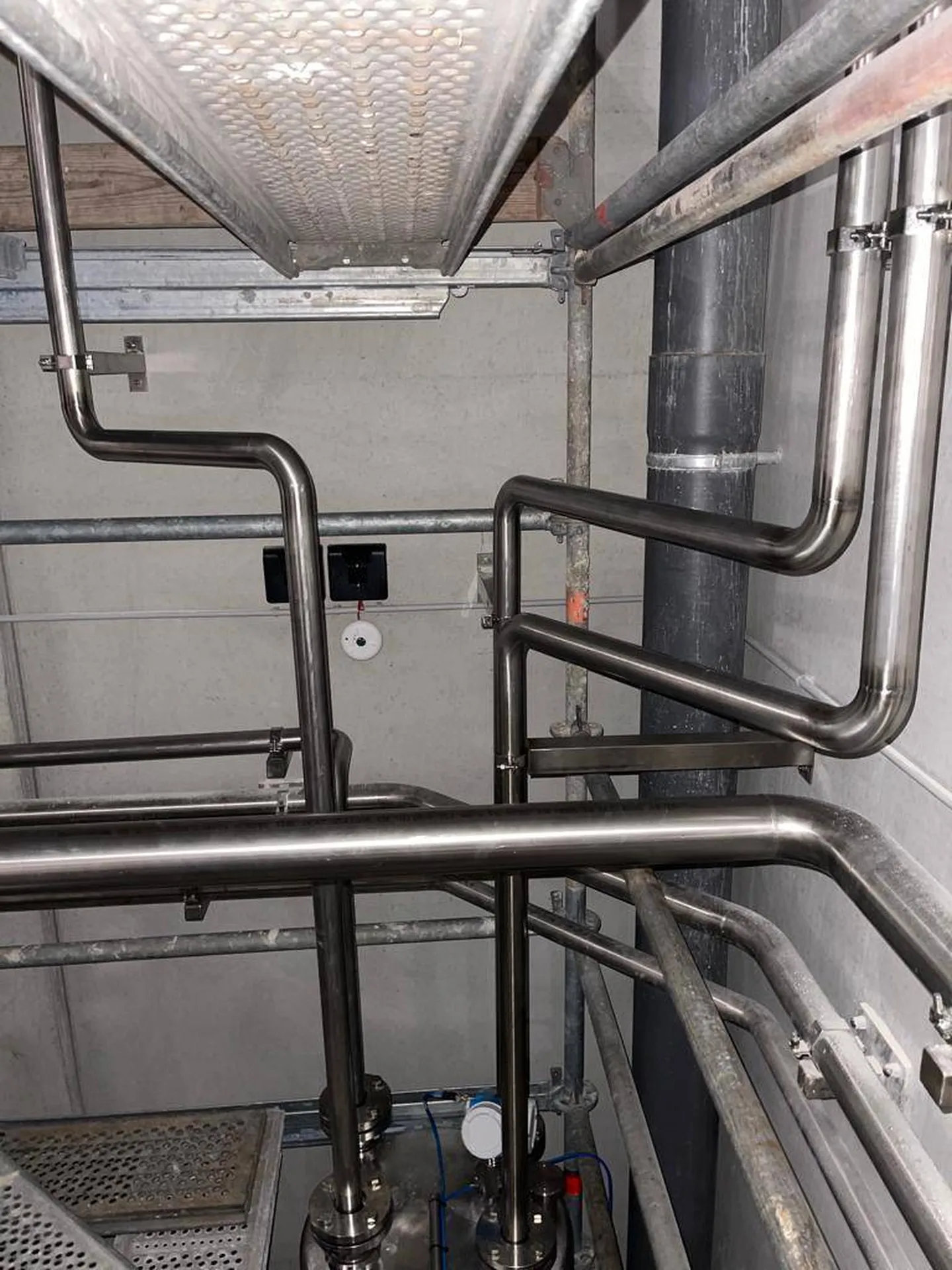 Raccordement cuve cognac