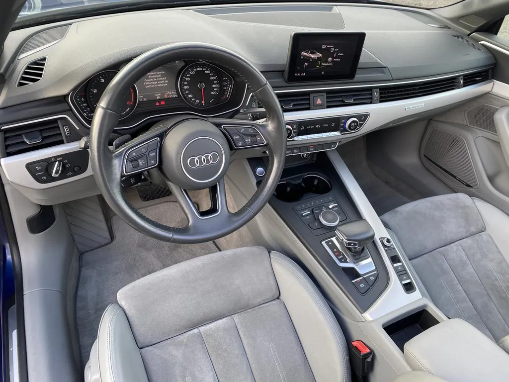 Audi A5 Cabriolet Quattro V6 TDI 286 d’occasion proche Rouen – Automatique, Diesel premium
