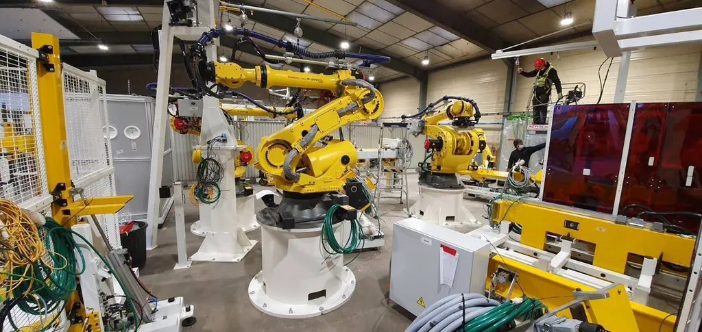 Demande de devis pour l'installation d'ilots robotisés dans le domaine de l'industrie.