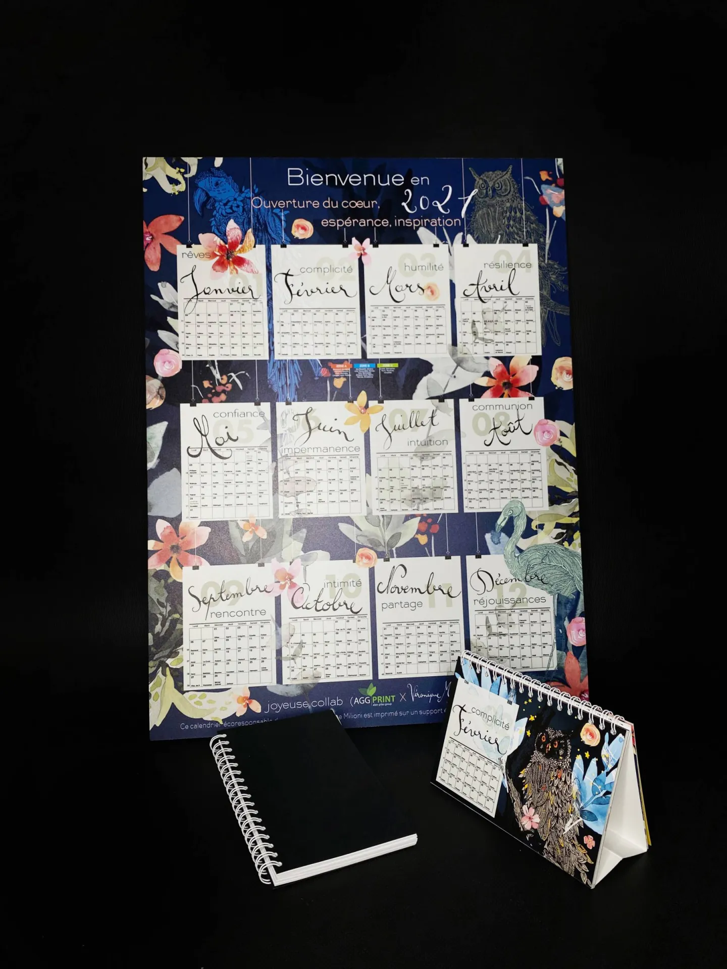 Impression de calendrier ou d'agenda