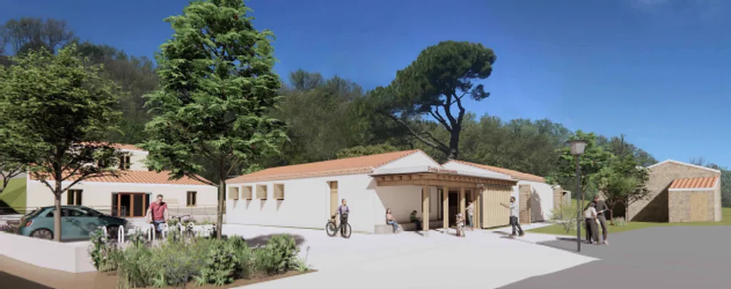 Installation de chauffage, ventilation, plomberie et sanitaires pour la rénovation énergétique d'une école primaire et de sa cantine à Saint-Martin-de-Castillon dans le Vaucluse (84)