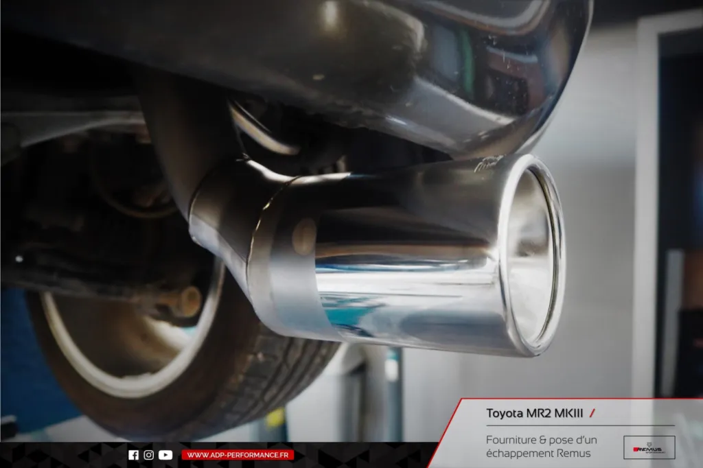 Ligne d'échappement Remus Toyota MR2 MK3 Cabries - ADP Performance