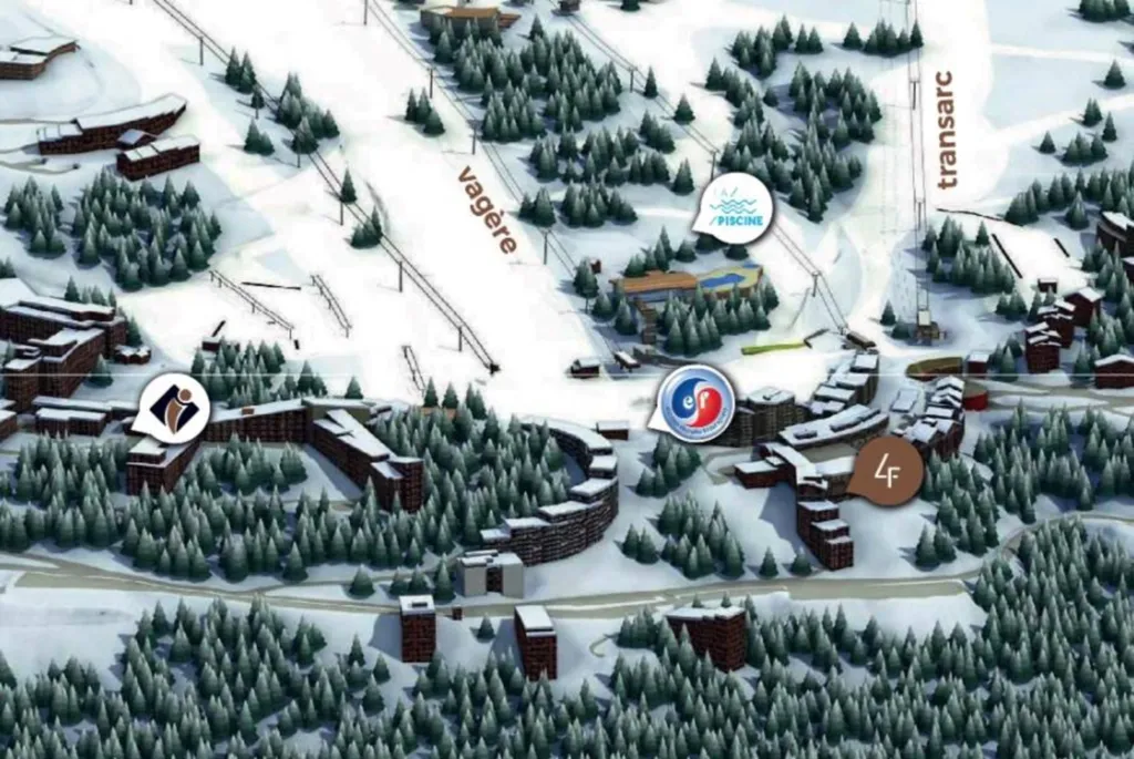 Arc 1800 Loft 3 pièces