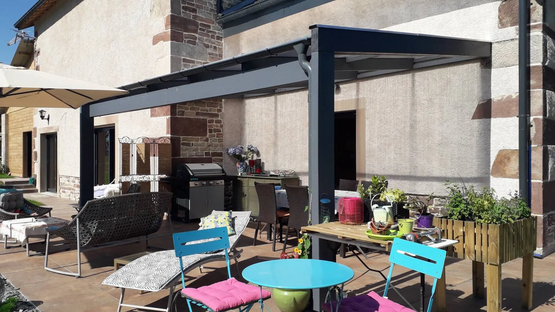 Achat de pergola aluminium de fabrication française - Aix En Provence