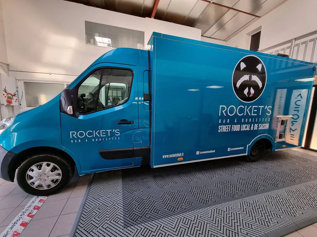 Food truck lyon publicitaire