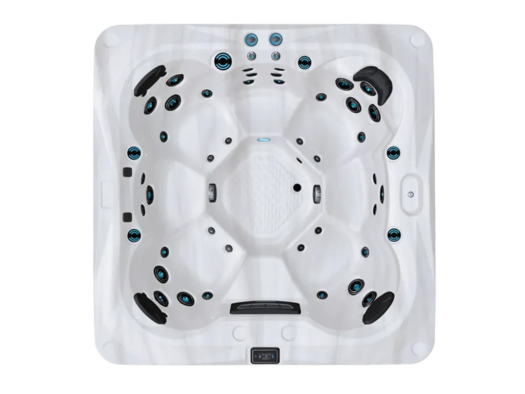 Fusion Spa F-755, 7 places, confort et bien-être garantis dans un espace généreux. - MCR Piscines et Spas - Lunel