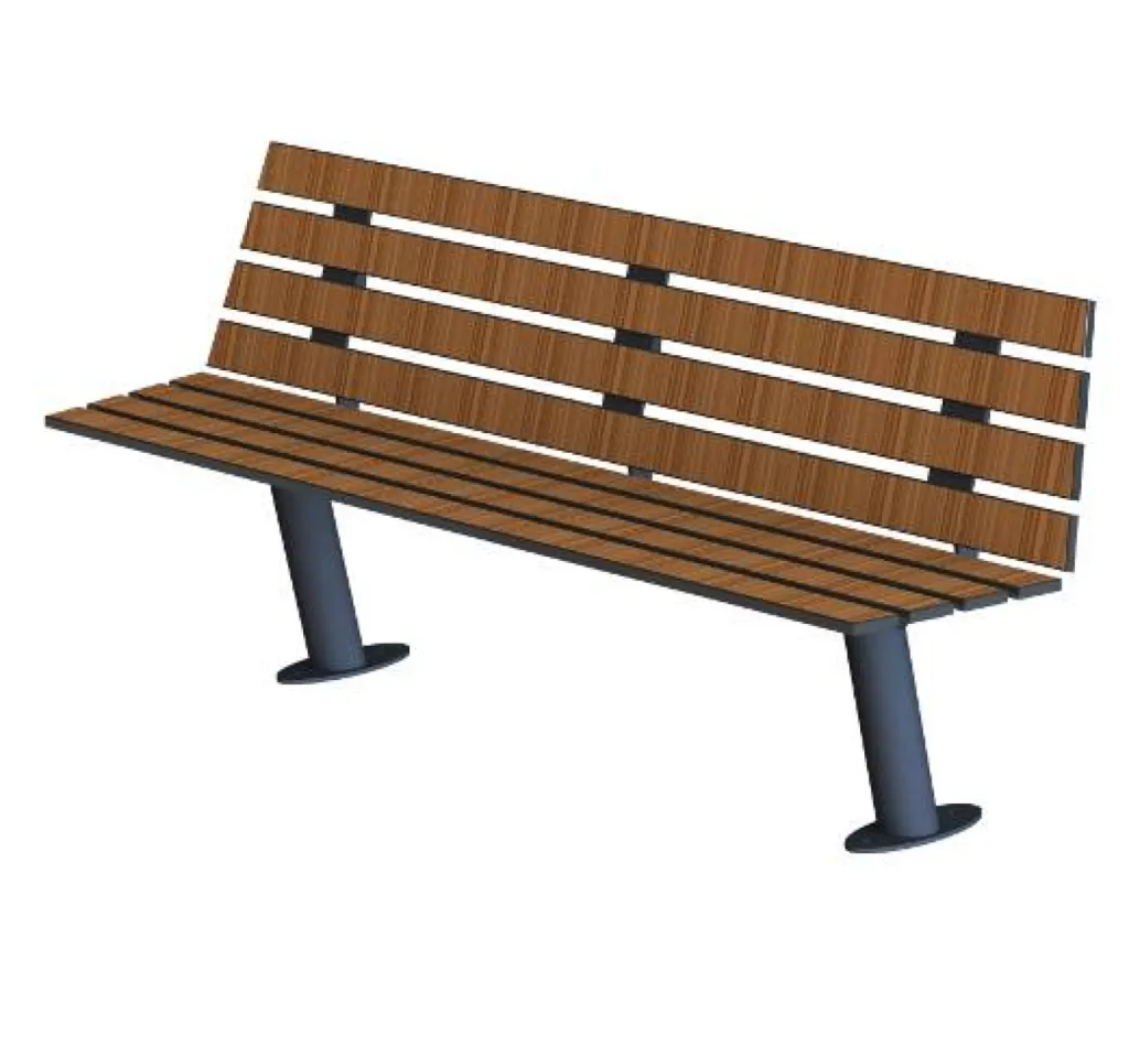 Banc pieds penché Buton Design