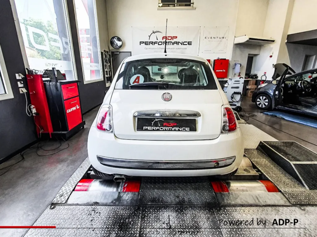 Fiat 500 1.2i 69cv Reprogrammation flexfuel E85 - ADP Performance Salon de Provence - Bouches du Rhône - PACA