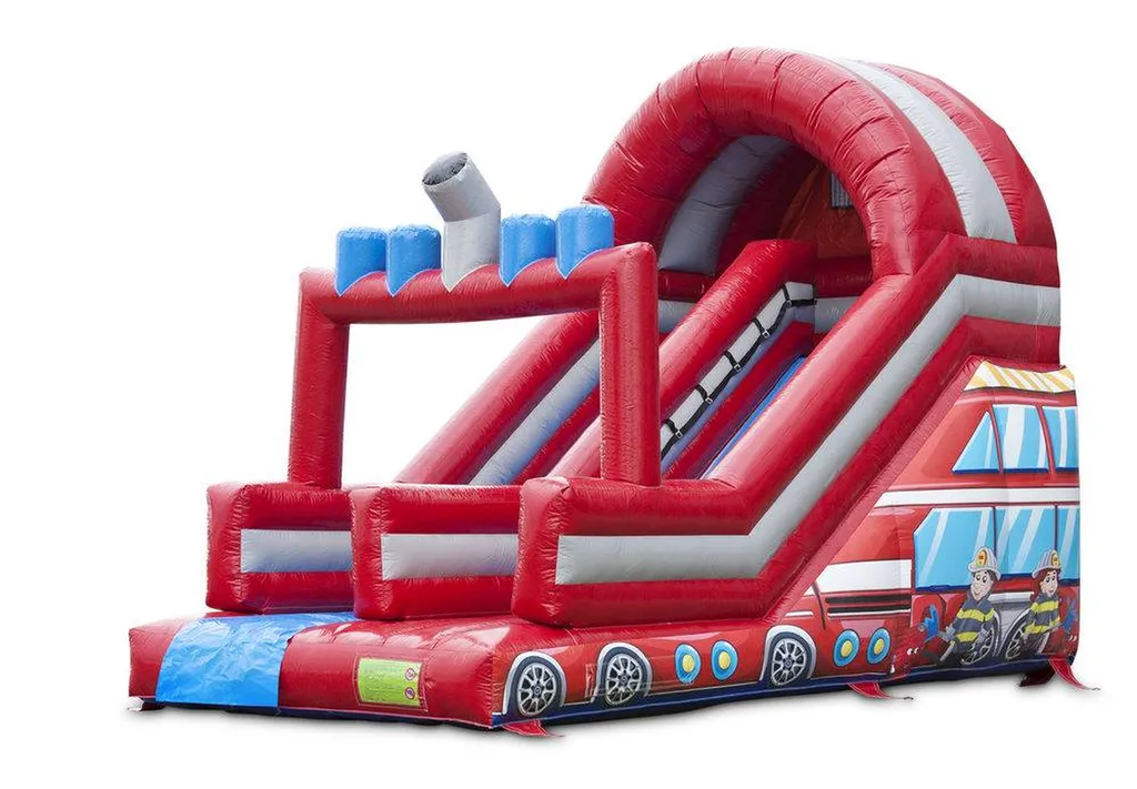 Vente Toboggan Pompier rouge et bleu à Rennes et partout en France 
