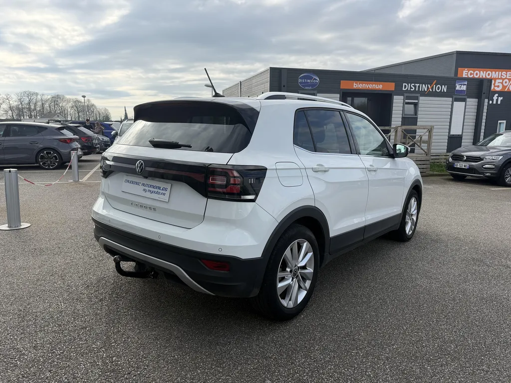 Volkswagen T-Cross d’occasion Style à La Frénaye : SUV essence révisé et garanti proche de Le Havre