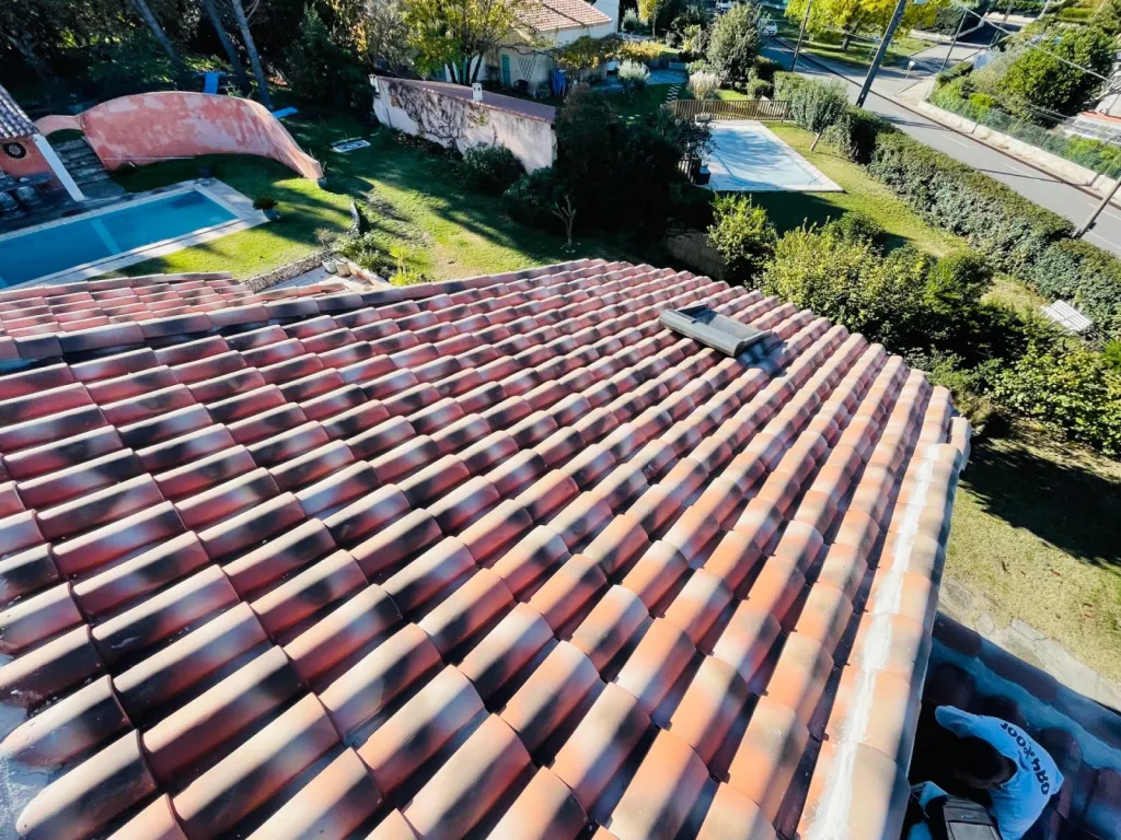Réfection d’une toiture et isolation près de Bouc-Bel-Air.