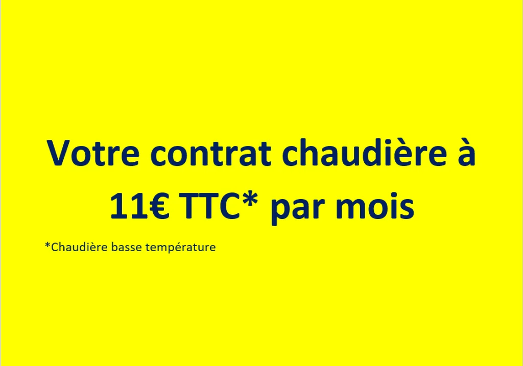 contrat d'entretien chaudière gaz 