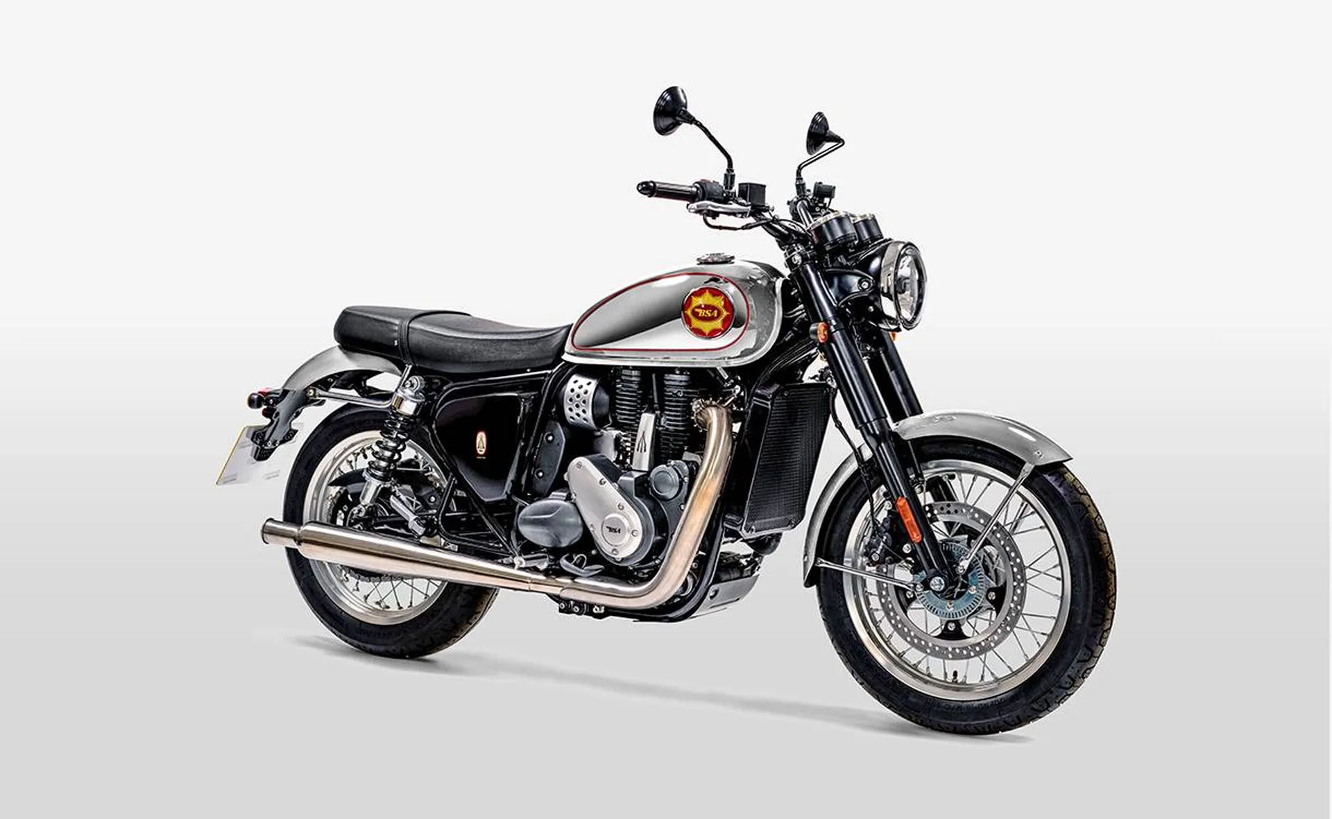 BSA GOLD STAR SILVER LA SEYNE SUR MER