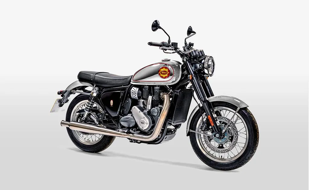 BSA GOLD STAR SILVER LA SEYNE SUR MER