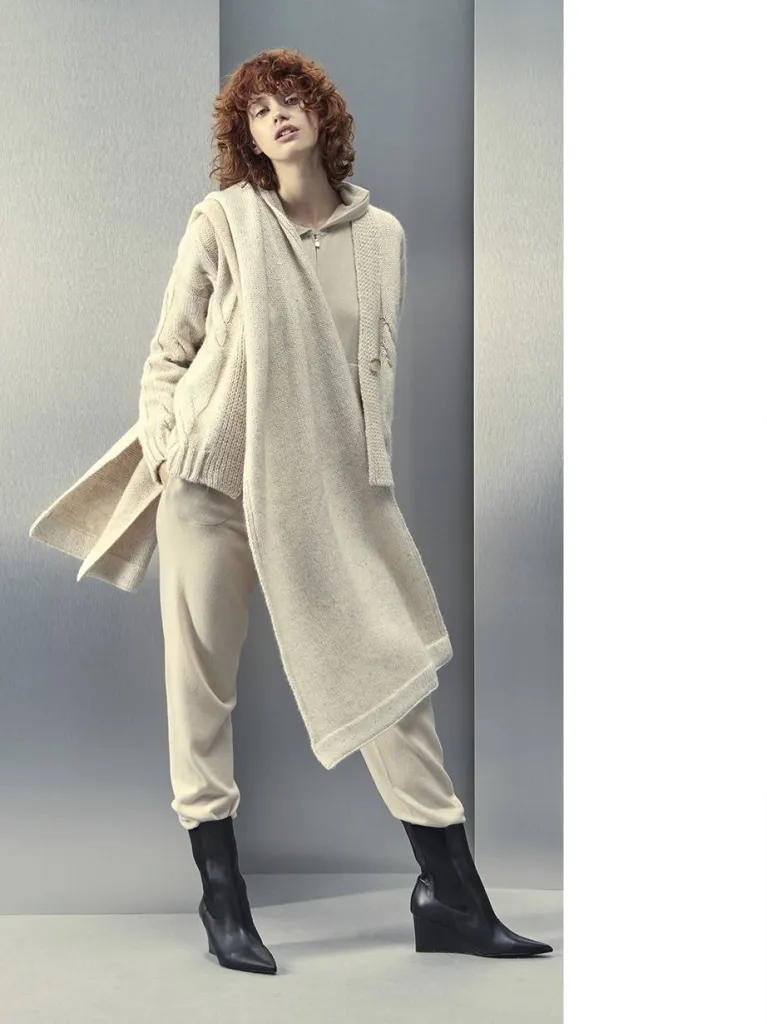 La collection Automne-Hiver GRAN SASSO faite pour des femmes qui aiment le confort et l'élégance.