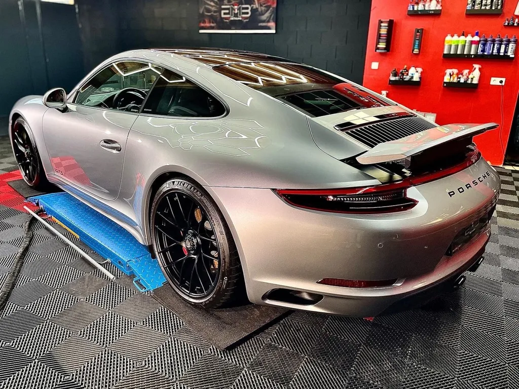 Protection carrosserie Lyon PPF traitement céramique Porsche 991 GTS