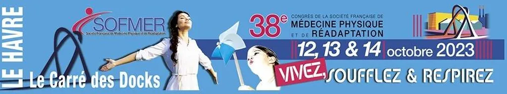 Participation de Concept-podo au 38ème congrès de la SOFMER, Société Française de Médecine Physique et Réadaptation les 12, 13 et 14 octobre 2023