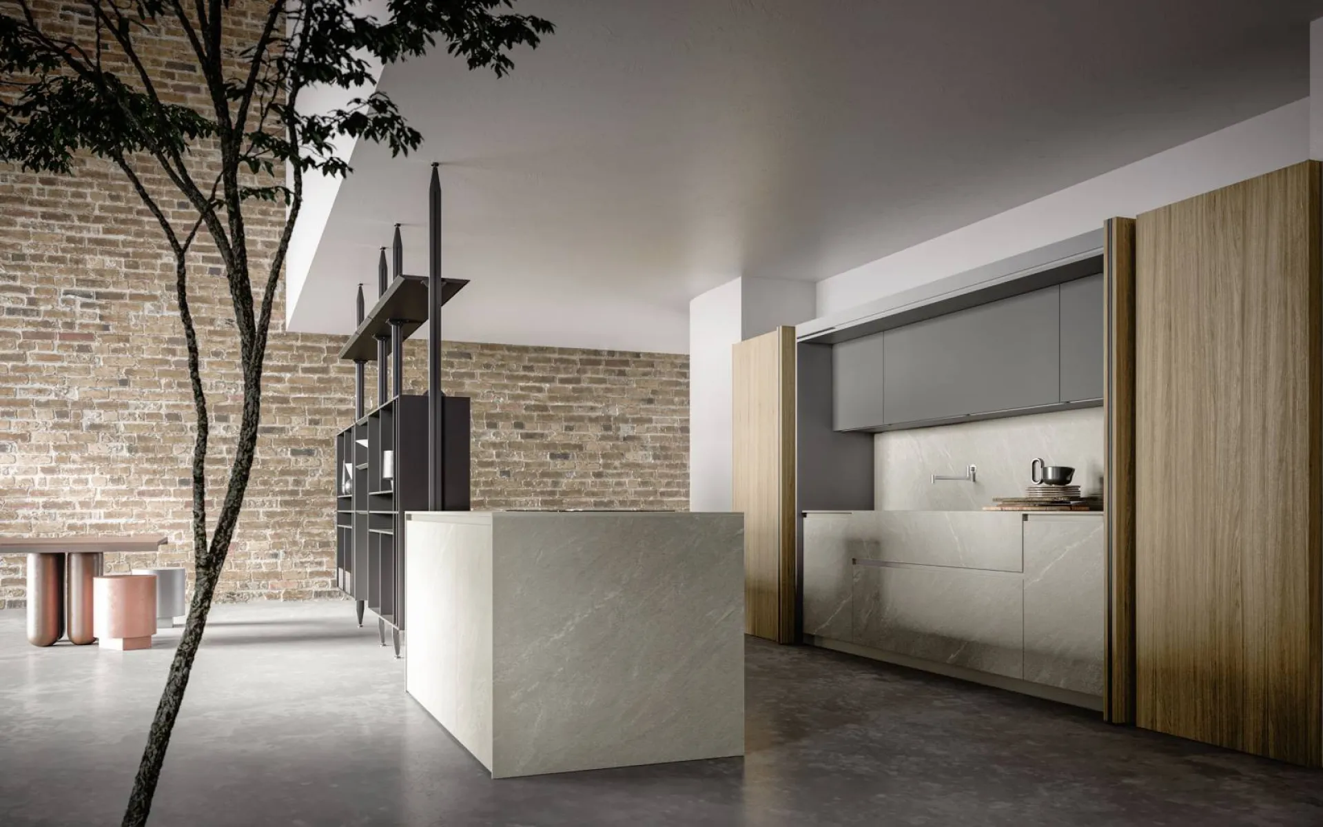 Vente et installation sur mesure d'une cuisine design italienne à Bandol dans le Var 