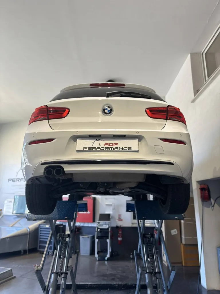 Installation et Fourniture Tube avant et arrière Non Résonné Supersprint BMW 125i 2.0T 218cv - ADP-Performance Miramas