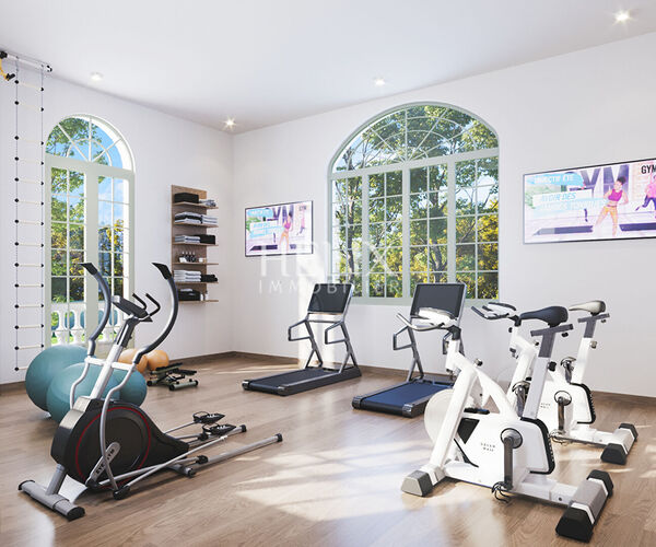 Vivre dans un appartement neuf avec un beau jardin dans un cadre paisible.