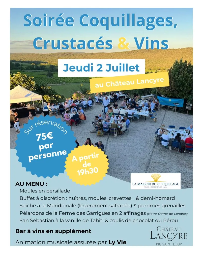Château Lancyre Vins en Pic Saint Loup
