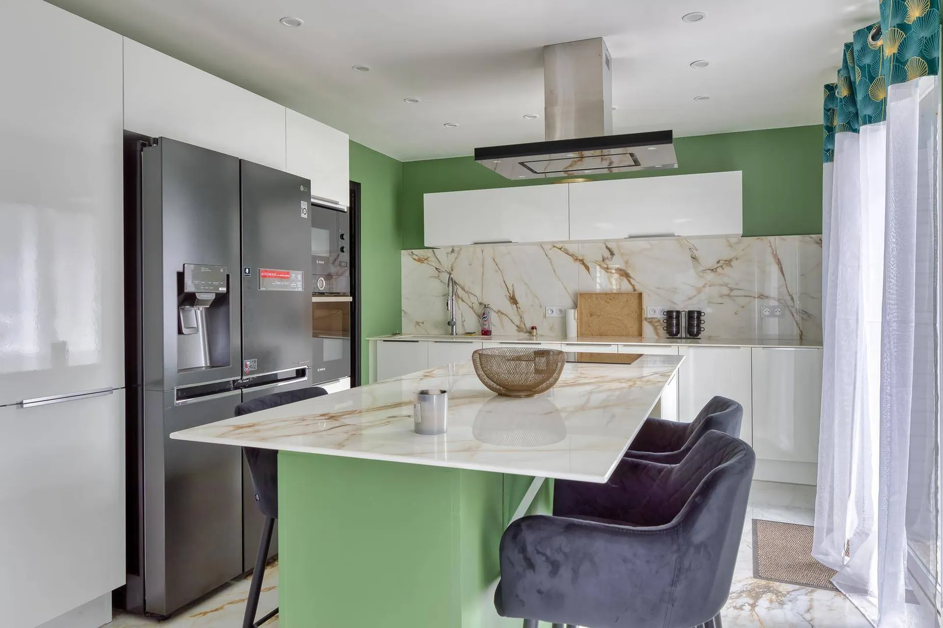 Ensemble immobilier entièrement rénové - Local commercial, Appartement, Maison – Petit-Caux