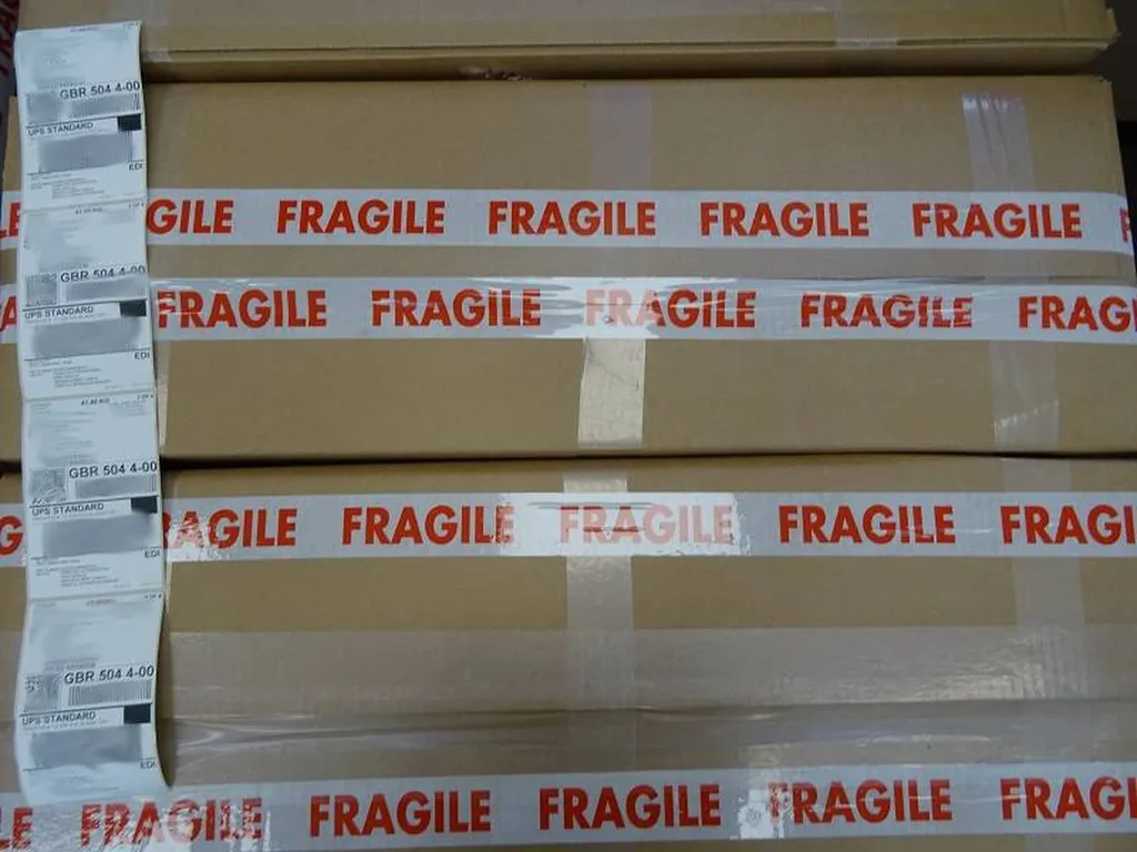 Faire emballer des objets fragiles