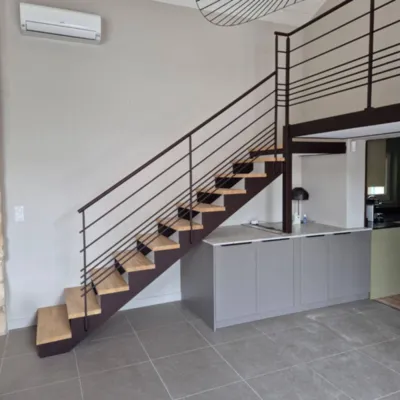 THERMOLAQUAGE D'UN ESCALIER EN JANVIER N°9