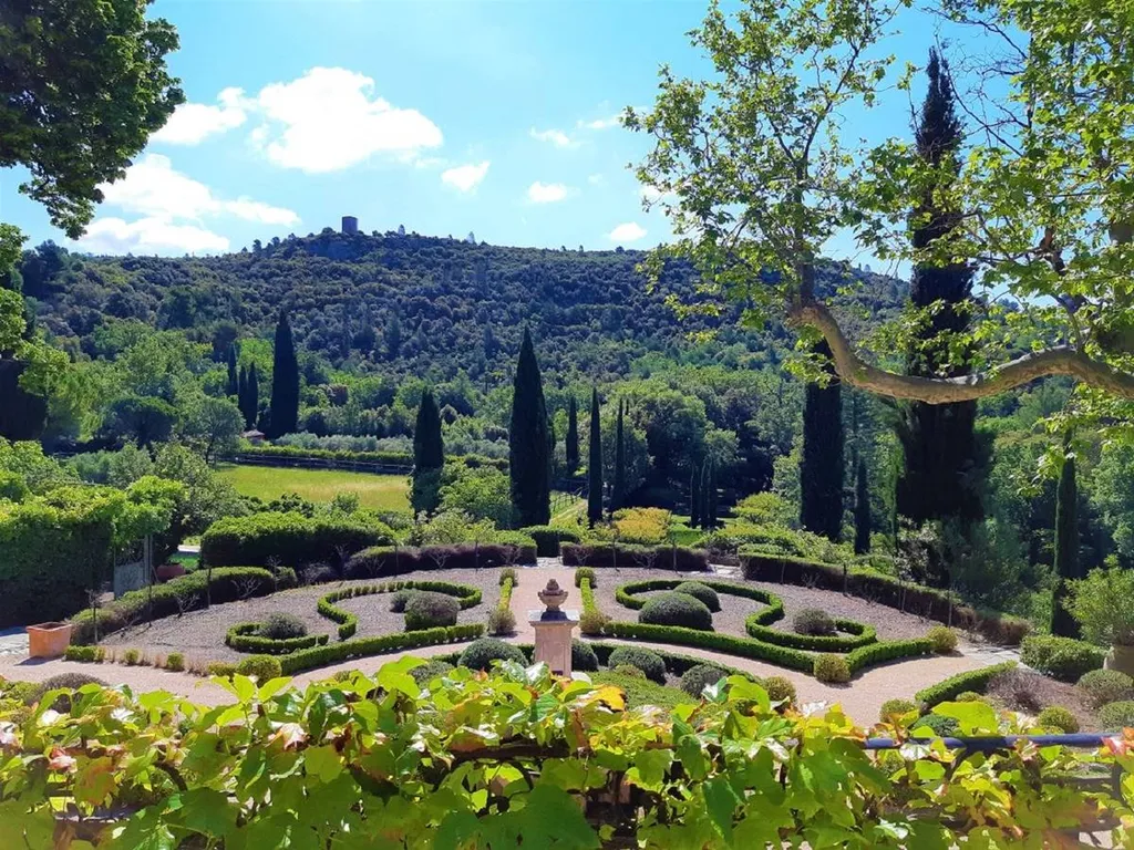 French gardens in Provence