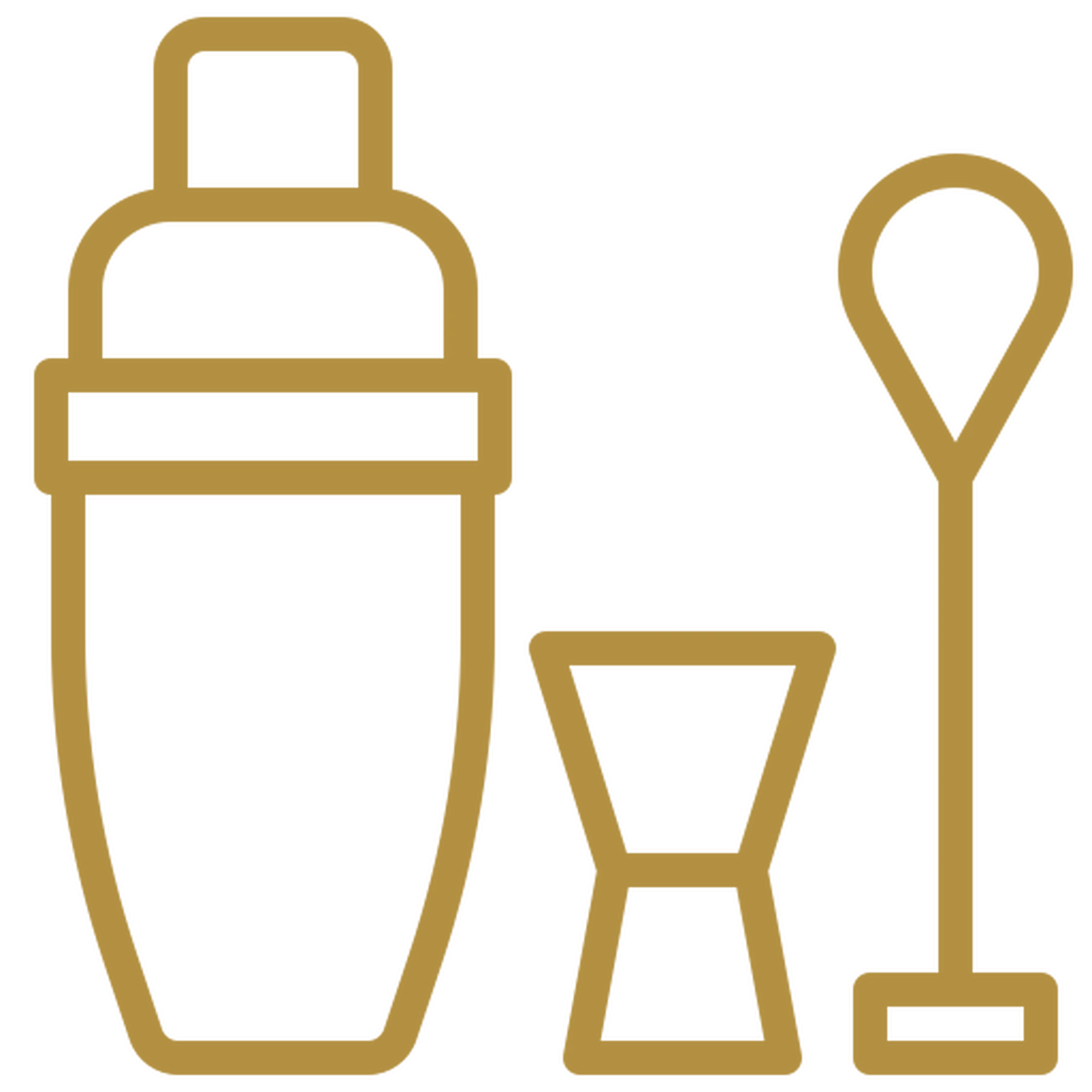 MATÉRIEL DE BAR POUR LA RÉALISATION DES COCKTAILS