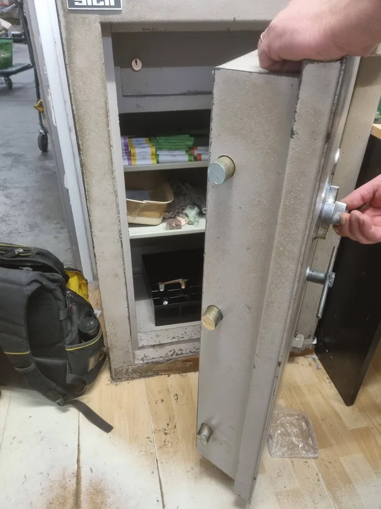 dépannage pour ouverture d'un coffre-fort sur Lambres-lez-Douai