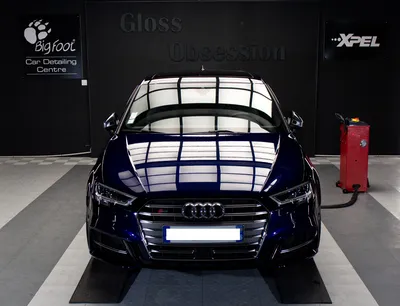 Résultat final Audi S3 protégée par traitement céramique haut de gamme