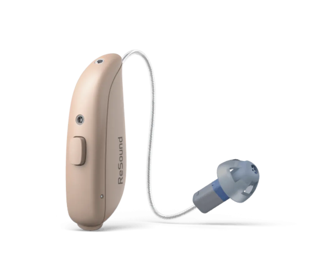 ReSound Savi : appareil auditif élégant et compact avec faible consommation d'énergie et une qualité de son claire