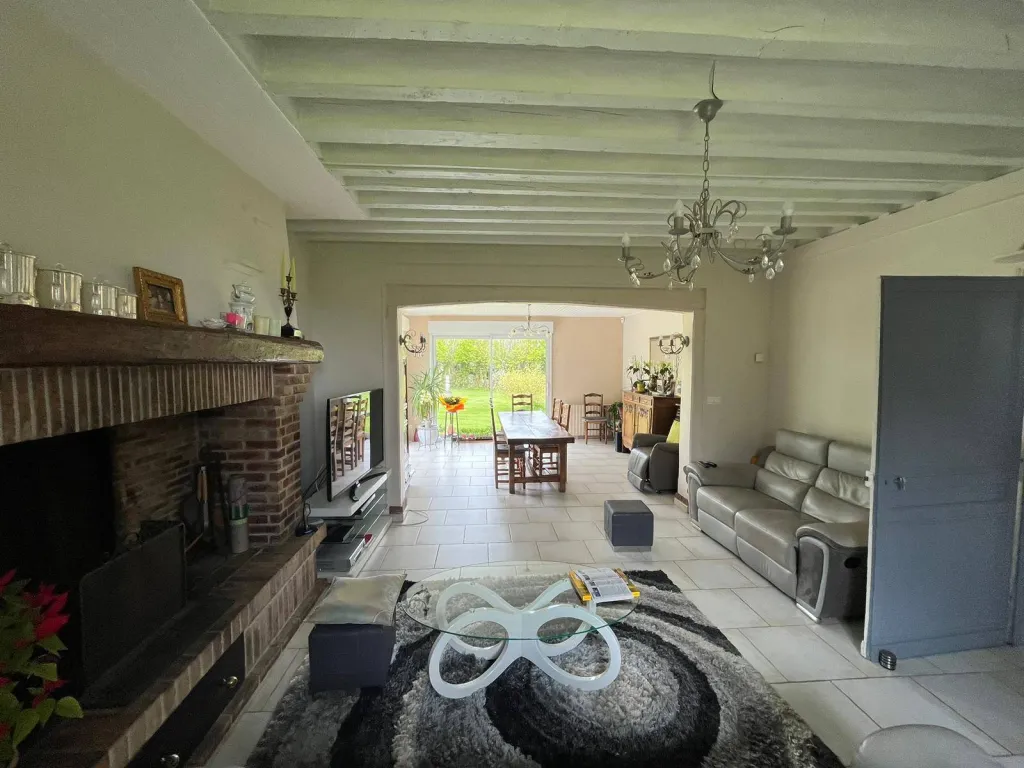 A saisir propriété équestre de 6 hectares avec maison de 151 m² sur la commune MONTFORT SUR RISLE