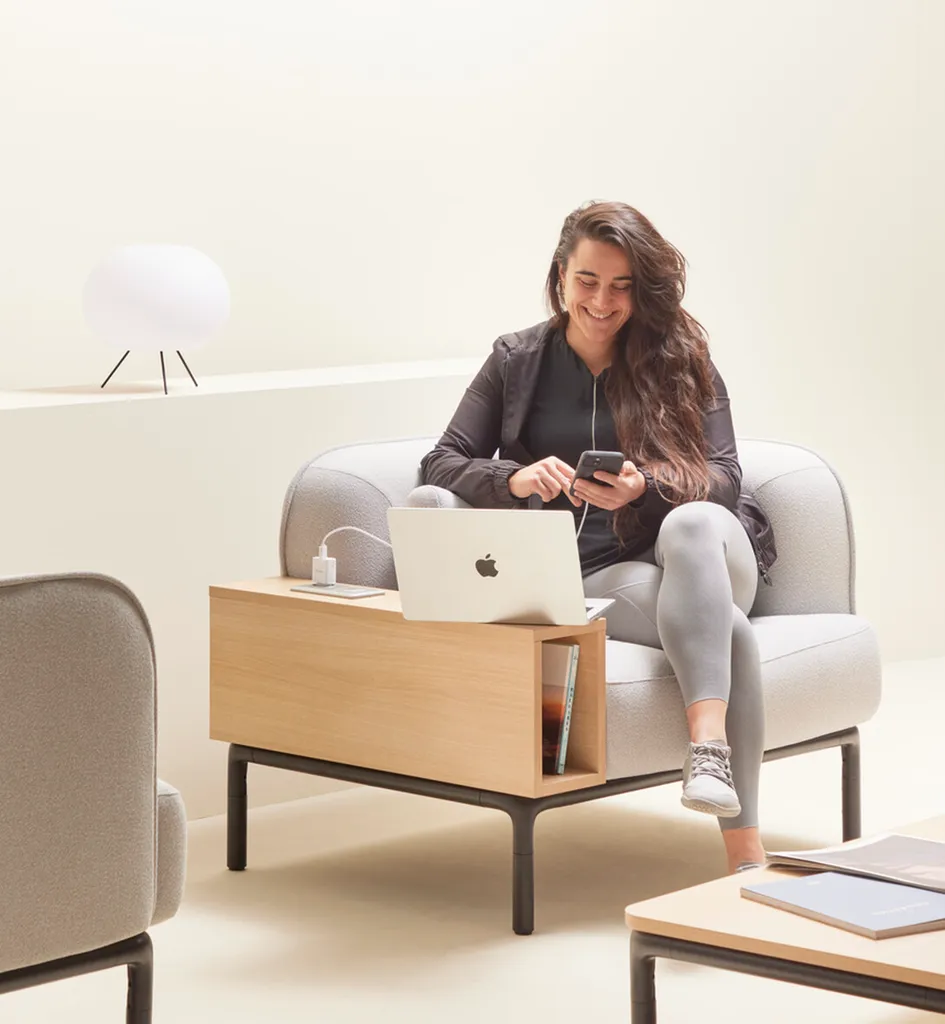 Fauteuil Rhune avec tablette bois chêne à Alès Gard