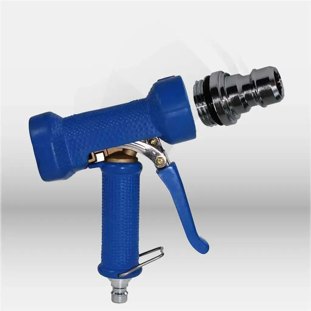 Pistolet anti-chocs en laiton utilisé pour nettoyage industriel, agroalimentaire et entretien de surfaces techniques en atelier professionnel à Mont-de-Marsan, Landes (40), Nouvelle-Aquitaine et disponible partout en France