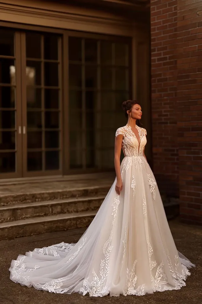 robe de mariée trapèze en dentelle 2027 dans les Bouches du Rhone