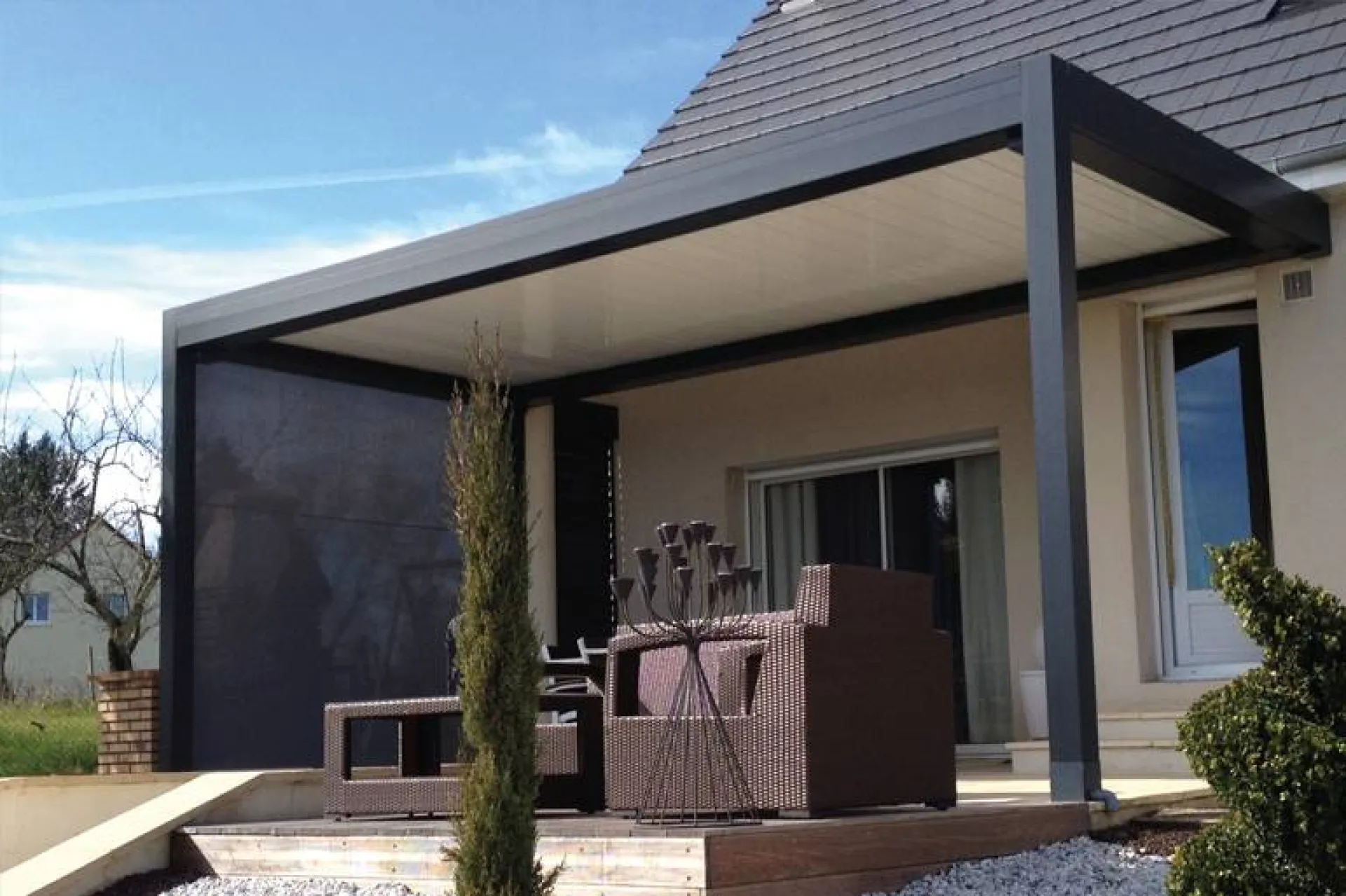 Pergola sur mesure à Cannes