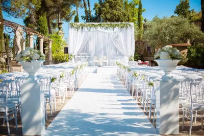 Chuppah for wedding in Provence